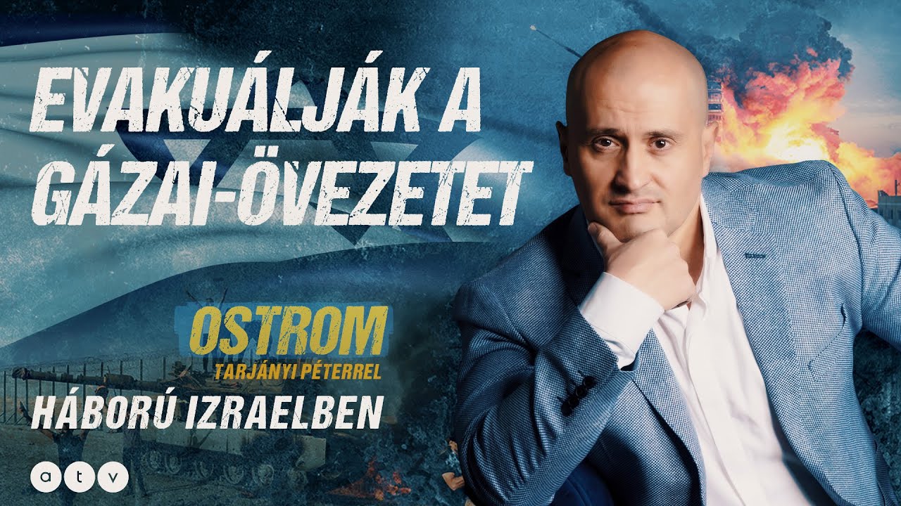 Evakuálják a Gázai-övezetet; Betiltották a palesztinbarát tüntetéseket | HÁBORÚ IZRAELBEN