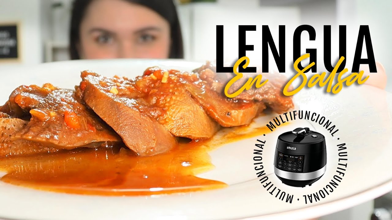 La más suave LENGUA EN SALSA preparada en Olla Multifunción #multichef #multiolla | Do It! Laura