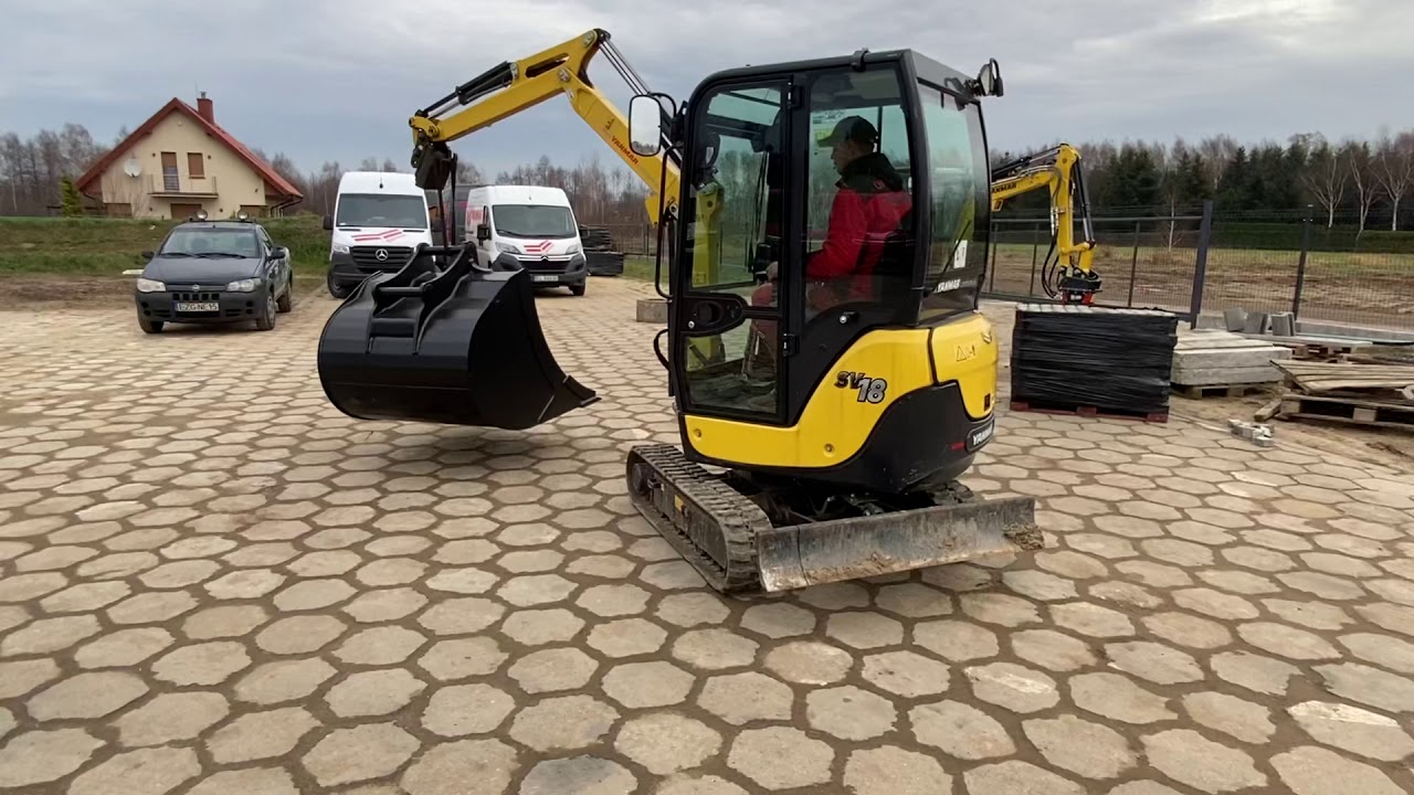 Yanmar Sv18 udźwig ... 486 kg
