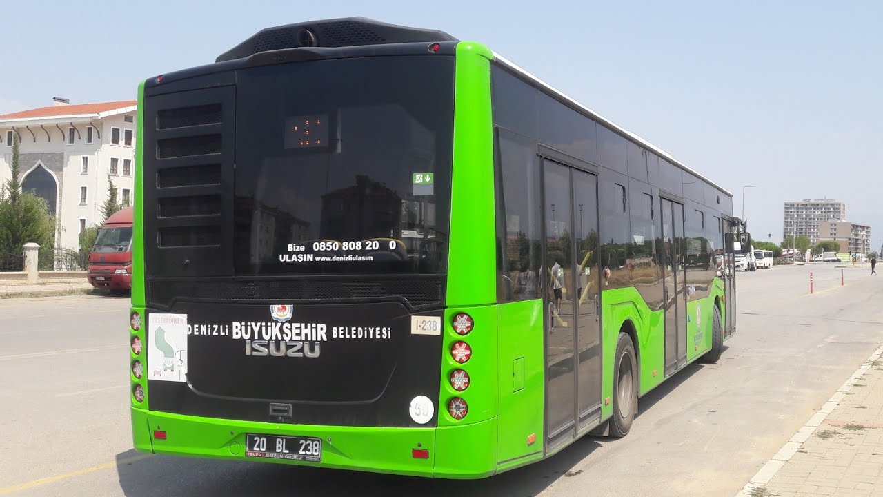 Isuzu Citiport ile Gürültülü Cummins sesli yolculuk.Kod numara I.238