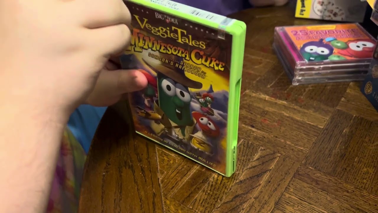 VeggieTales: Minnesota Cuke and the Search for Samson’s Hairbrush DVD Unboxing