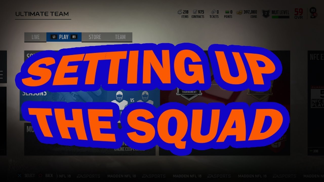 Madden 18 Budget Squad Assembly Maximize your coin