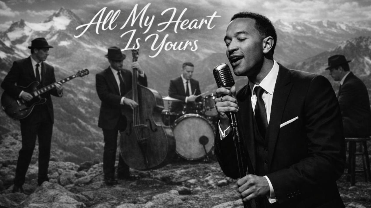 John Legend - All my heart is yours (70's blues version)