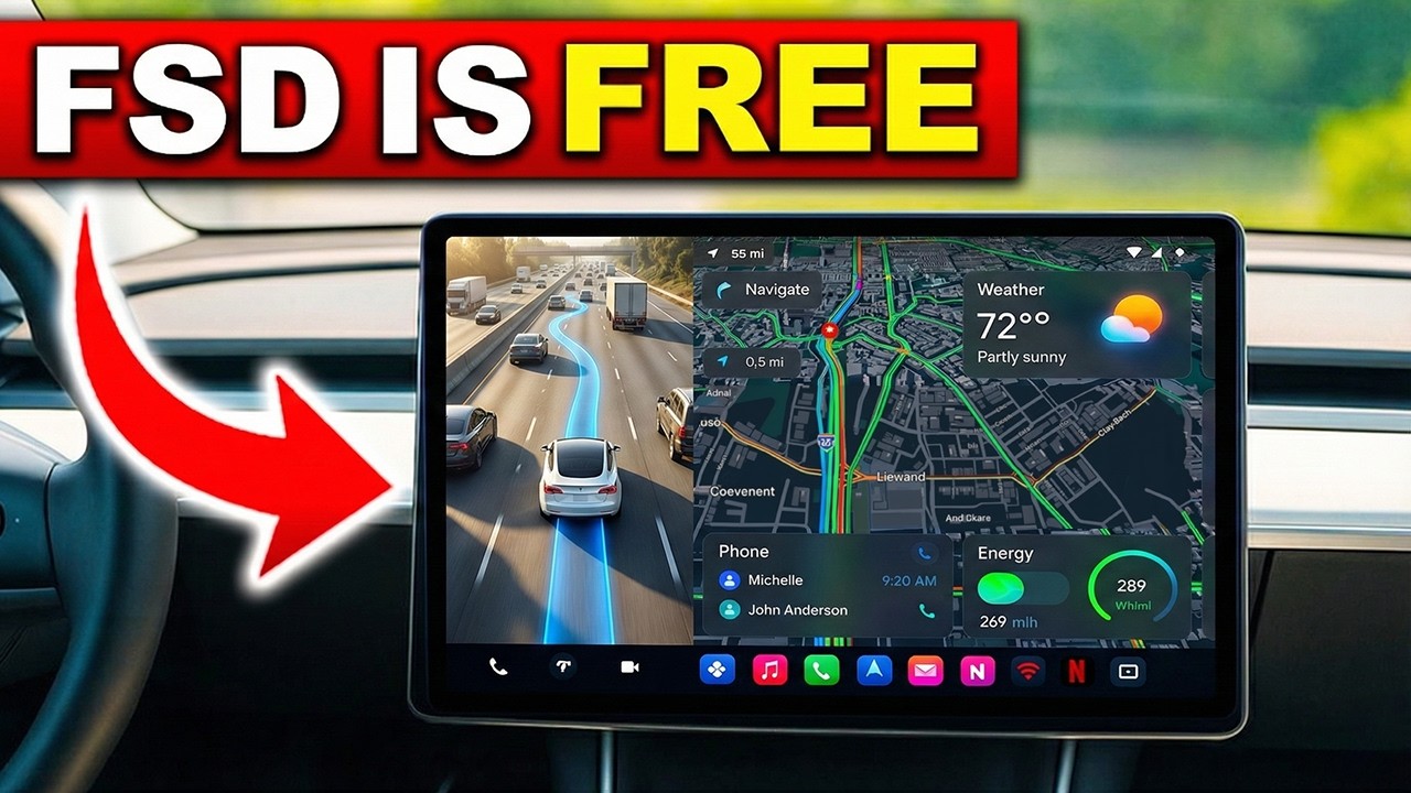 Tesla Makes FSD Free For All Owners!