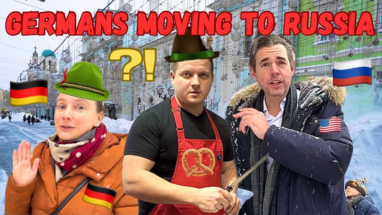 🪖Почему НЕМЦЫ иммигрируют в РОССИЮ, несмотря на ВООРУЖЕННЫЙ конфликт?🇷🇺АМЕРИКАНЦЫ в МОСКВЕ спрося...