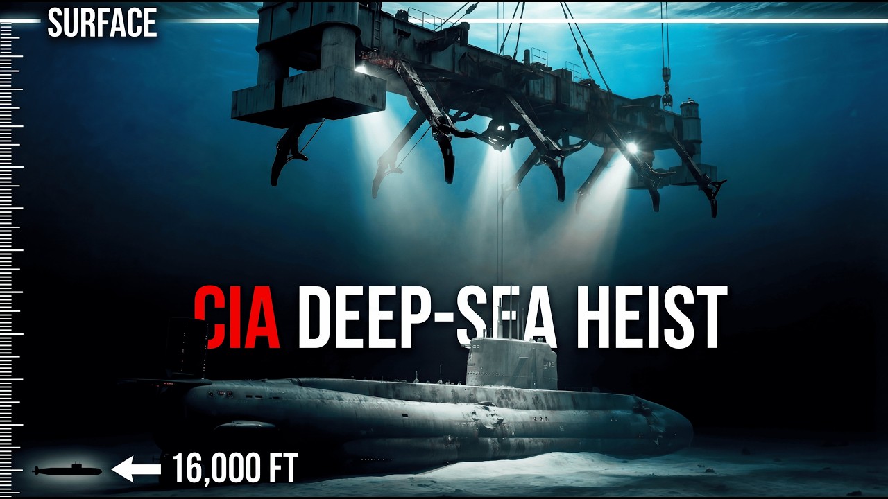 The CIA Tried to Steal a Russian Sub From 16,000 ft Deep