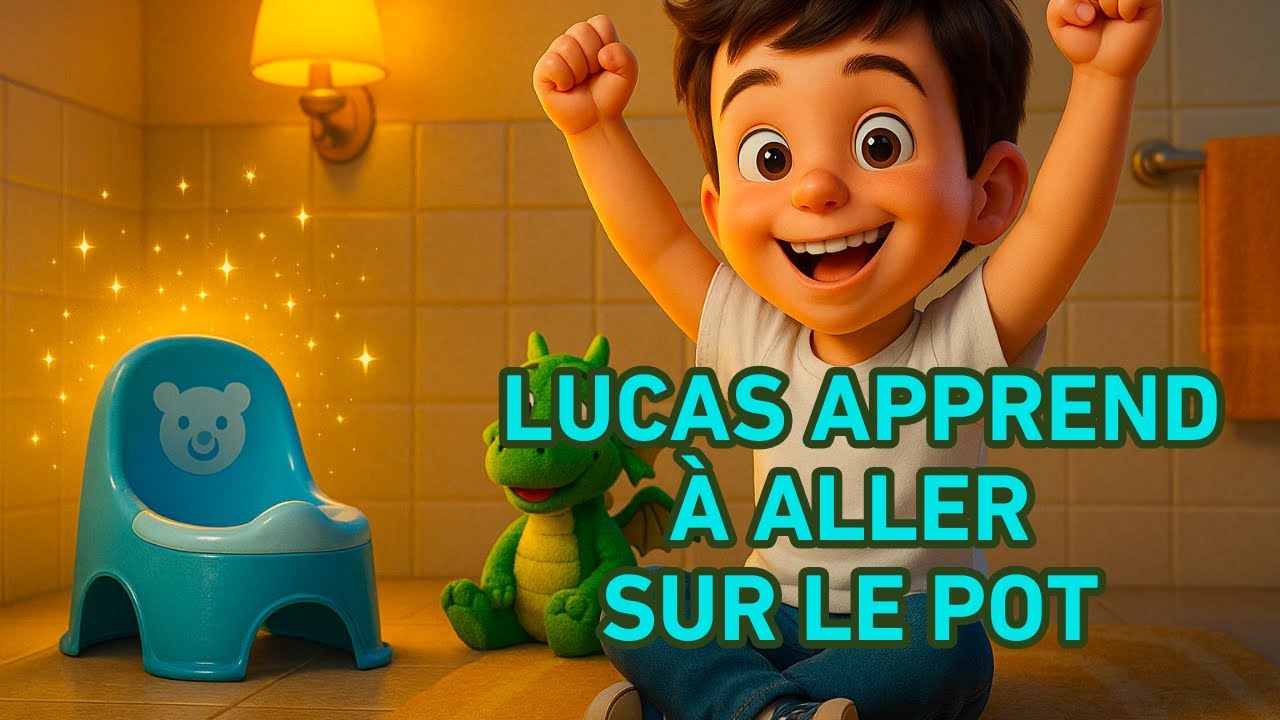 Lucas apprend à aller sur le pot 🐻✨ | Histoire éducative enfants