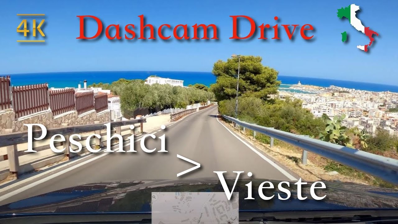 Scenic Drive (Puglia), Italy [Peschici ⩾ Vieste] July 2021 | 15:00 | 🌞