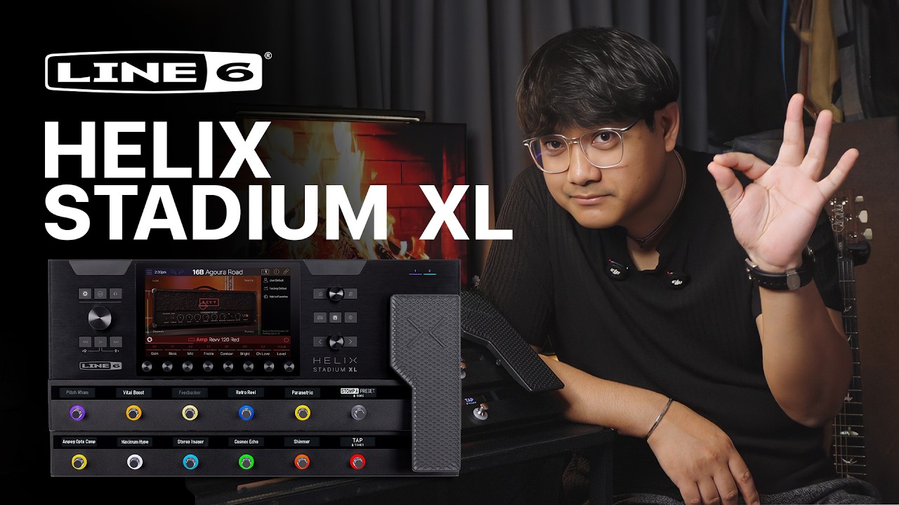 Line 6 Helix Stadium XL ตึงที่สุดในตอนนี้!!!  #line6helix #helixstadium