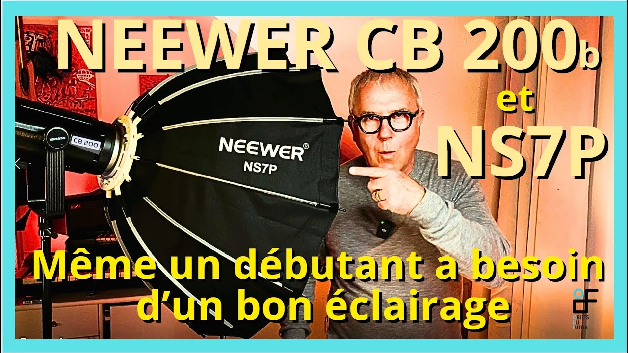 Éclairage Studio à Domicile Professionnel : Test & Avis Neewer CB 200B + NS7P - Le Setup Ultime