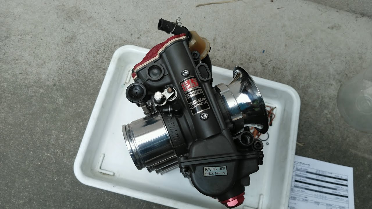 91,GSX-R1100エンジンを載せたGSX750Sを整備するよ！#4（ヨシムラTMR41-MJNキレイにする）