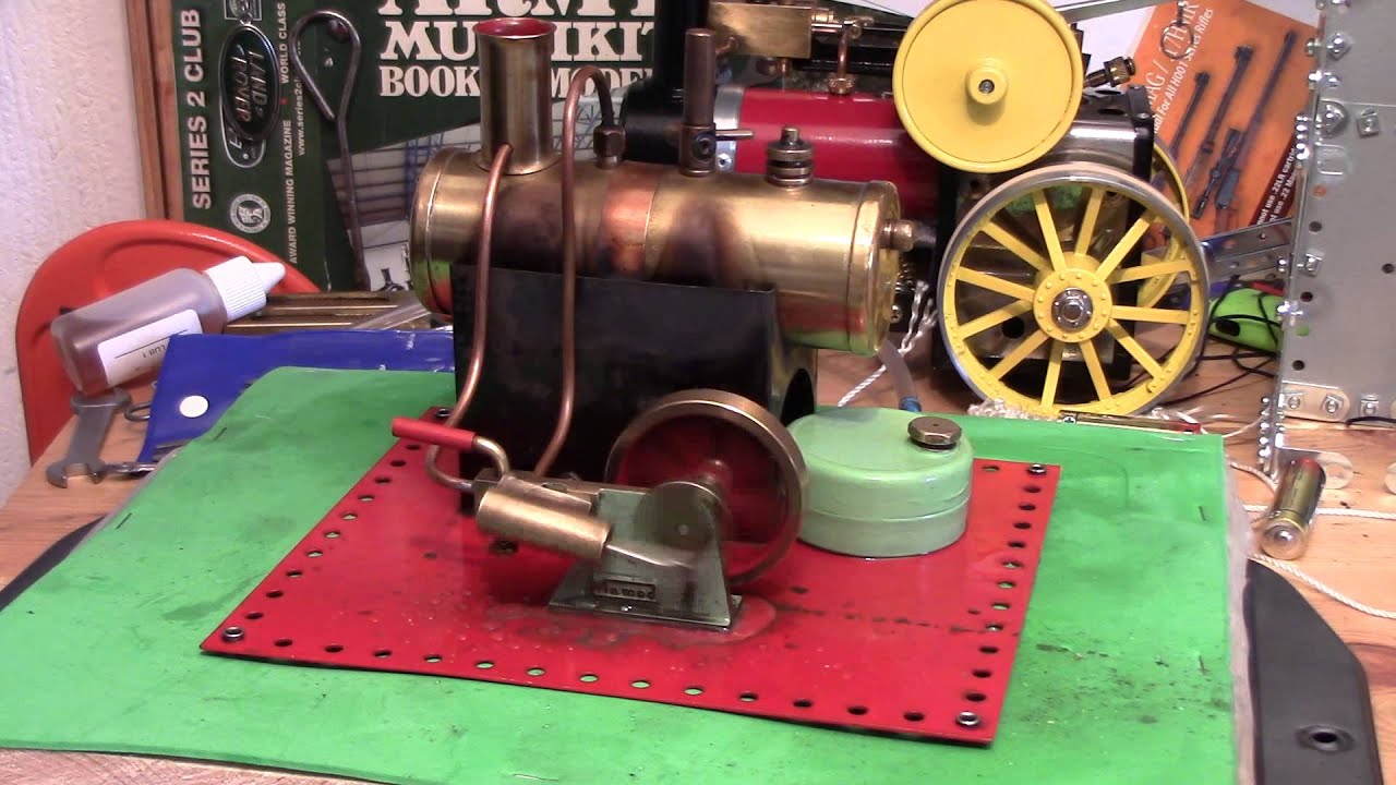 MAMOD SE2 FLAT BED STATIONARY STEAM ENGINE (1948 - 1950)
