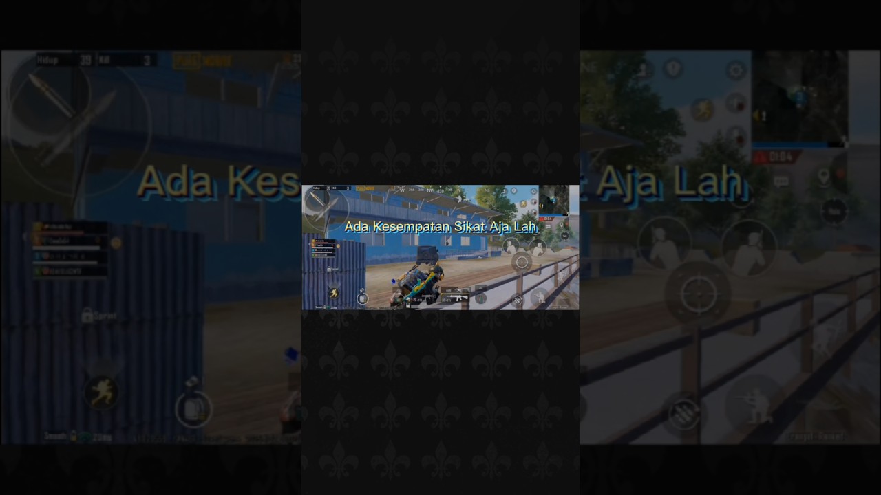 Musuh Membelakangiku, Auto Knock dari Belakang! Double Kill 🔥 