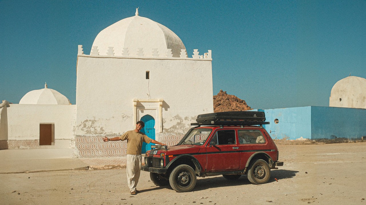 3000 km au Maroc avec ce vieux 4x4 aménagé
