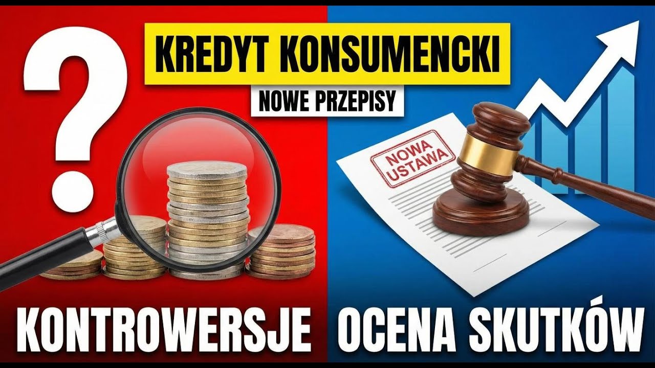 Kontrowersje i ocena skutków nowej ustawy o kredycie konsumenckim.