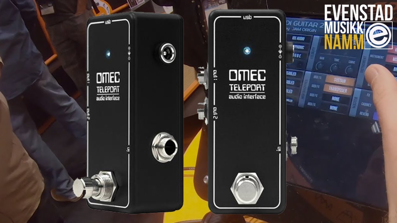 NAMM 2019 | Orange Omec Teleport