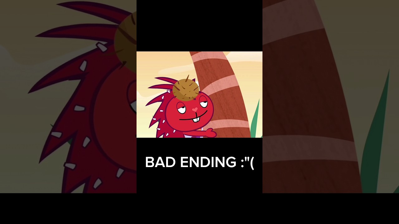 BAD ENDING😔 | HAPPY TREE FRIENDS #htf #happytreefriends #bringbackhtf #flaky #flippy