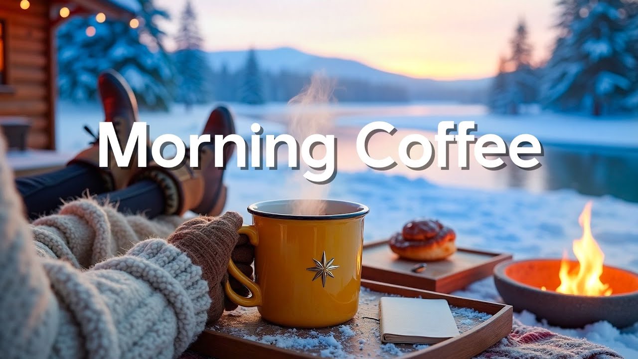 Morning Coffee ☕ Magical Winter Sunrise ❄️ Cozy Deep House 2026 | Positive Vibes to Start Your Day