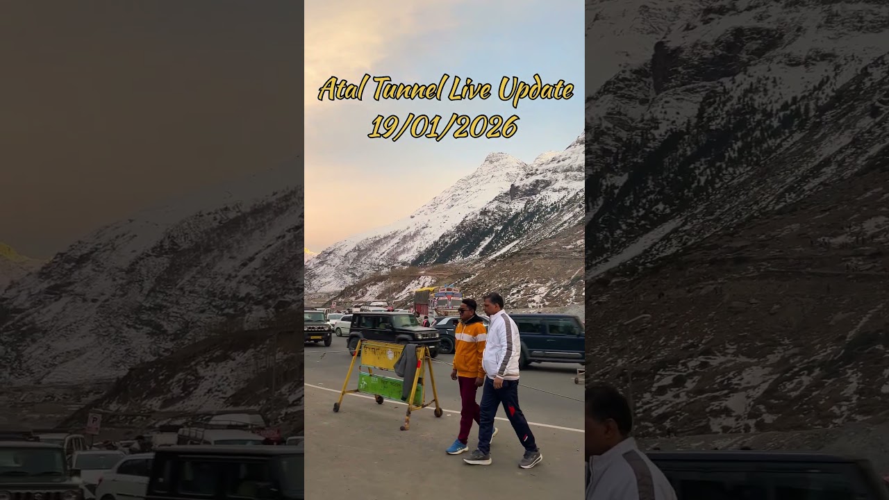 Atal Tunnel Live Update Today ❄️ | Aaj Snowfall Nahi Hoga | Weather Clear | Himachal Travel Expert