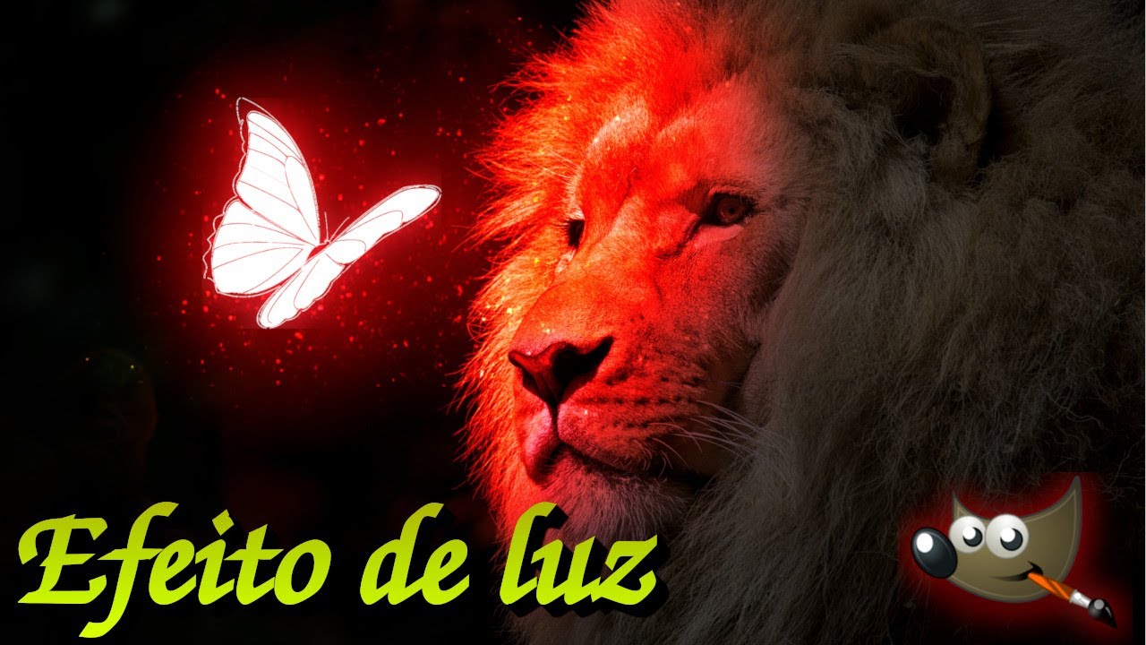GIMP AULA 7 - Efeito de Luz e Brilho - Highlights