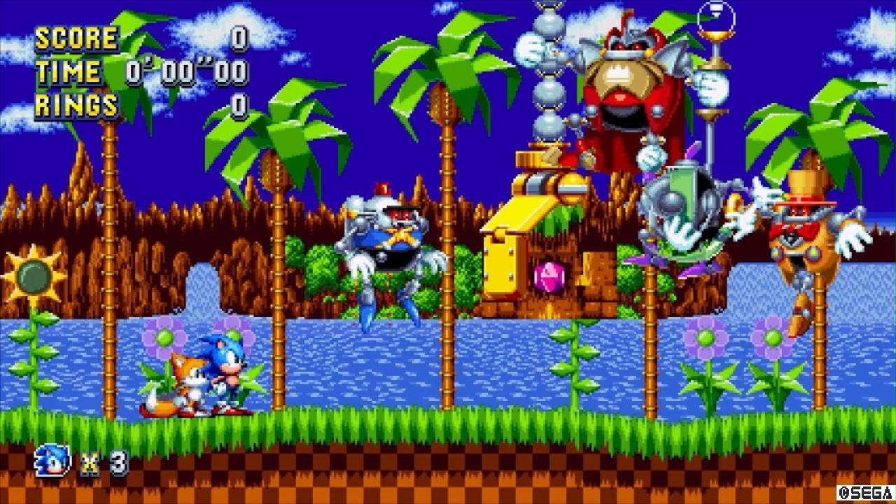 Sonic Mania Walkthrough Part #1