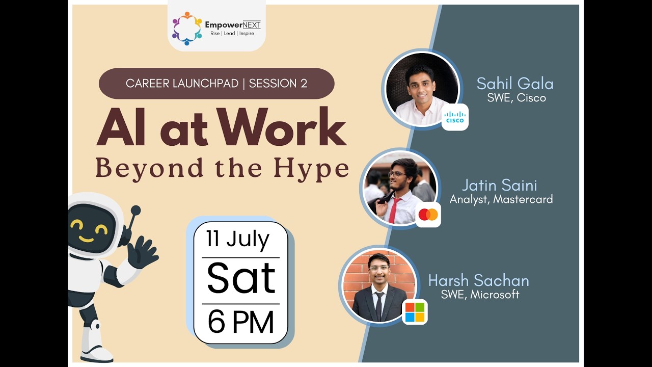 Career Launchpad #2: AI at Work - Beyond the Hype