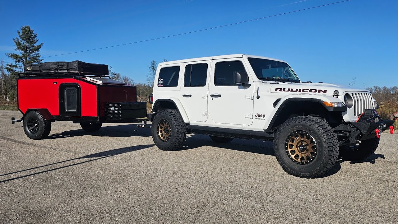 Quick tour of my DIY squaredrop camper