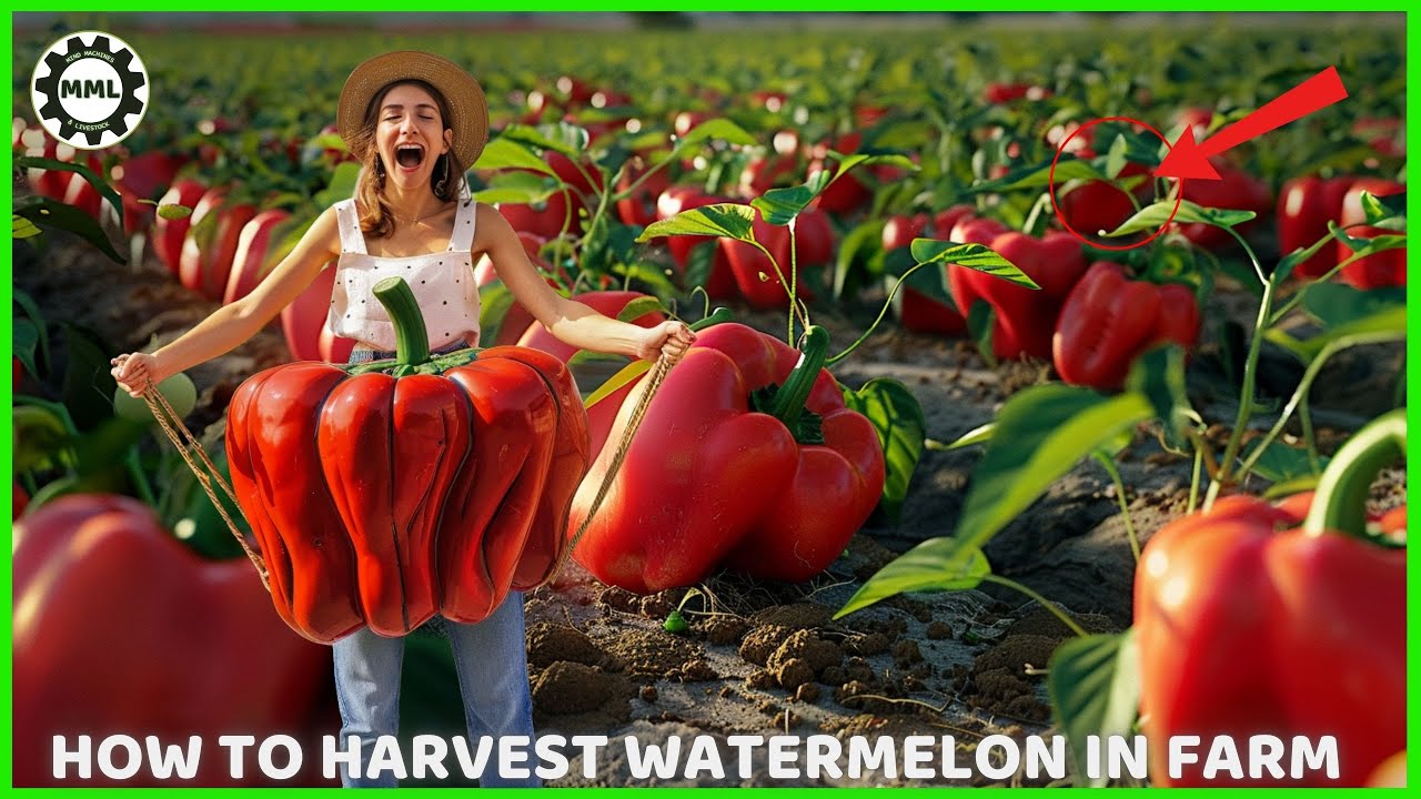 Revolutionizing Farming At Another Level - Most Modern Agriculture Machines for Cucumber Harvesting