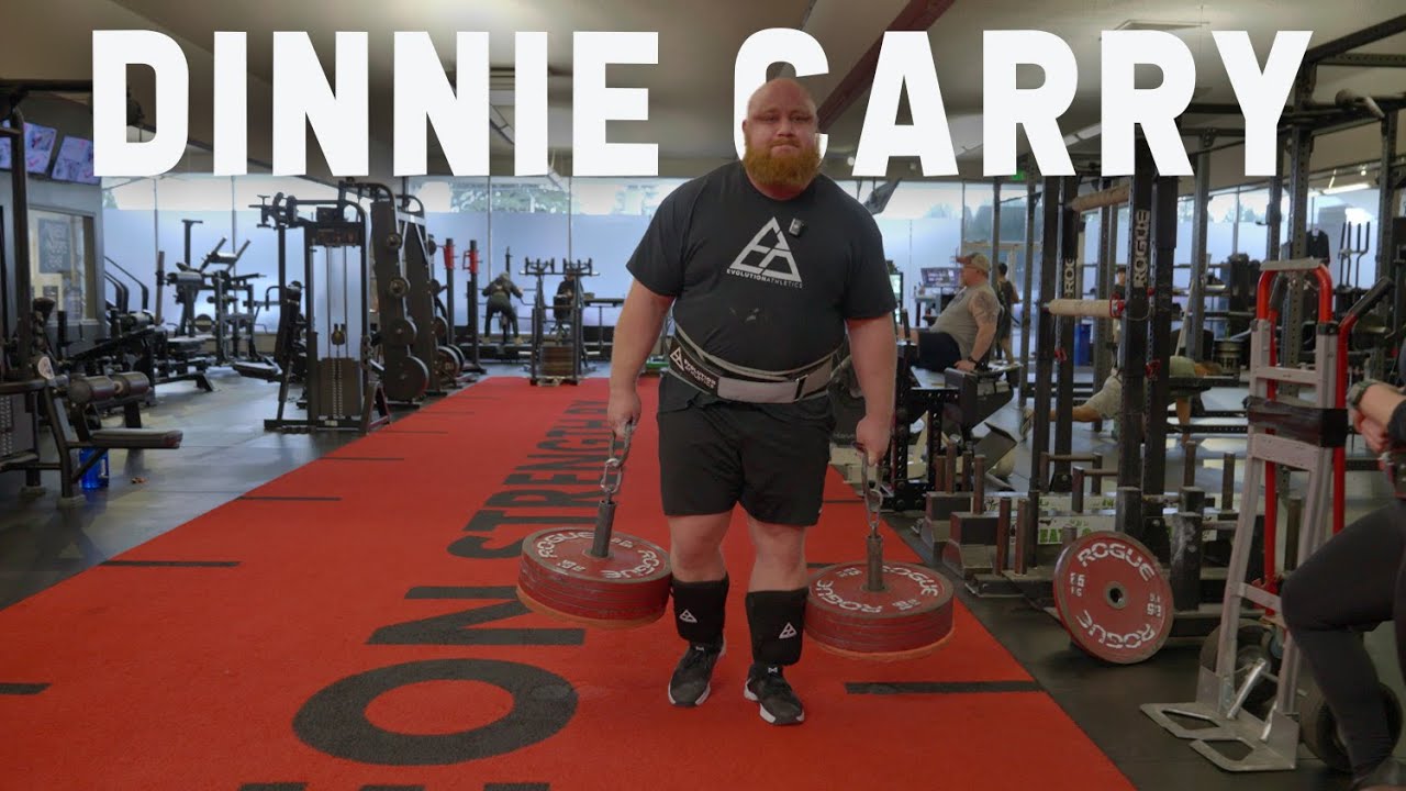 Dinnie carry + sled pull || Training Session 01/09