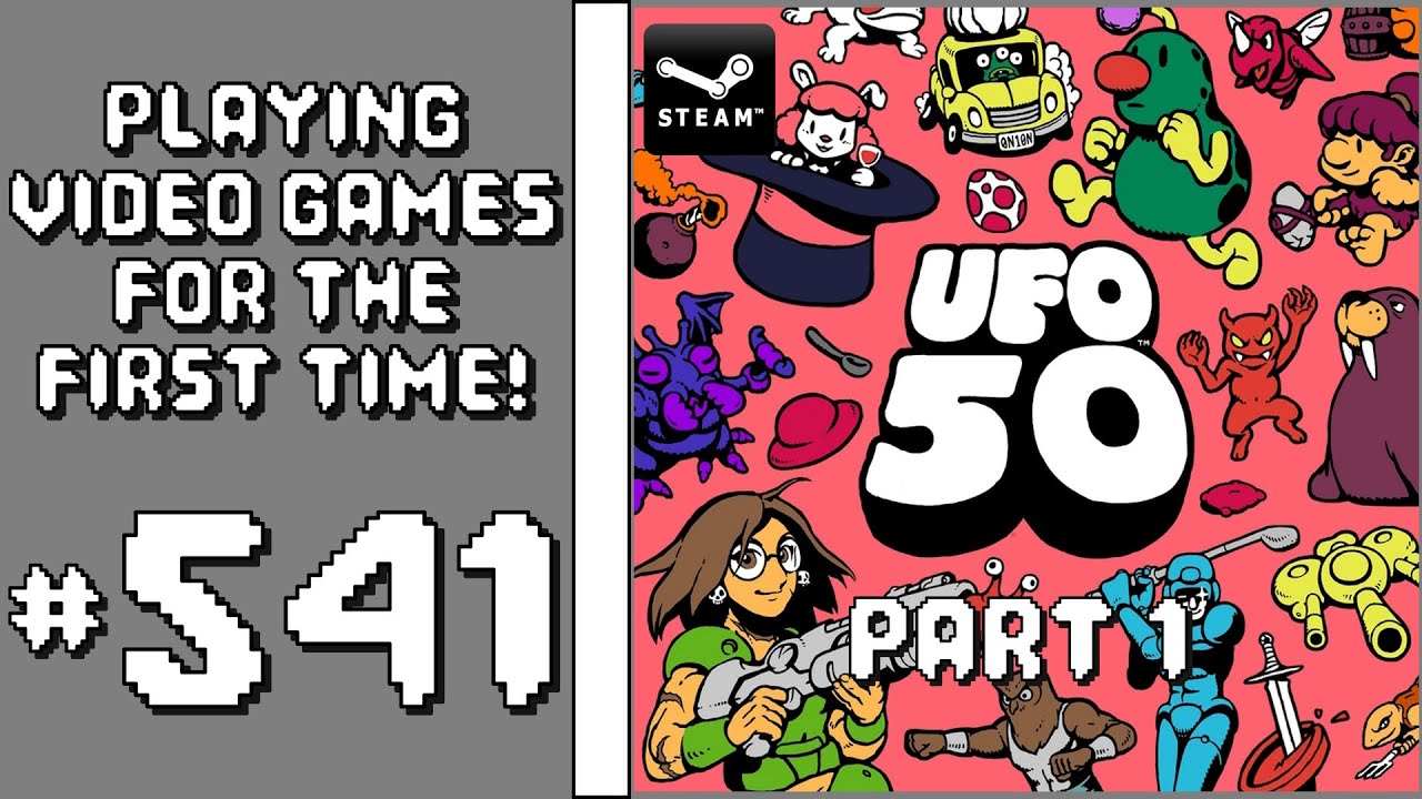 Playing Video Games For the First Time! #541: UFO 50 (Part 1)