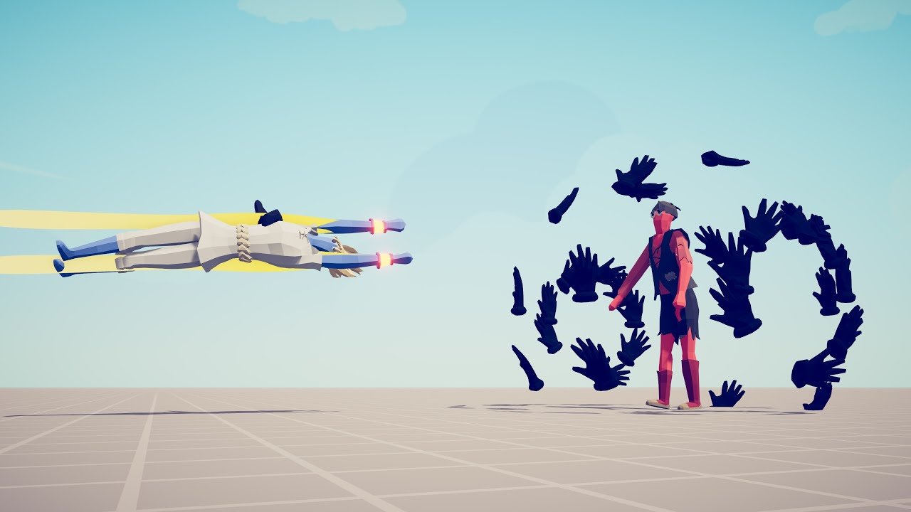 SUPER PEASANT vs DARK PEASANT - Totally Accurate Battle Simulator TABS