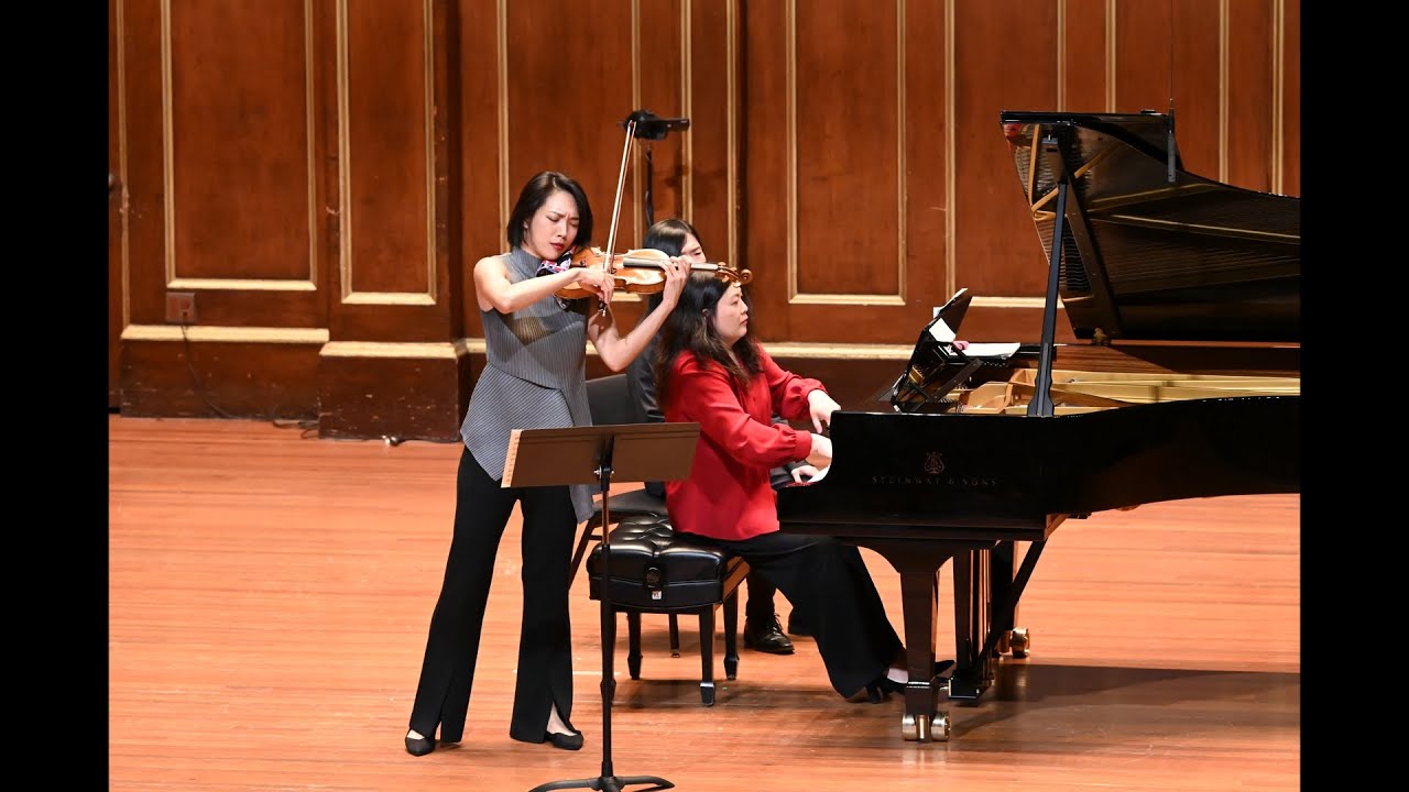 Violinist Nancy Zhou, and pianist Weicong Zhang presented by FCPA