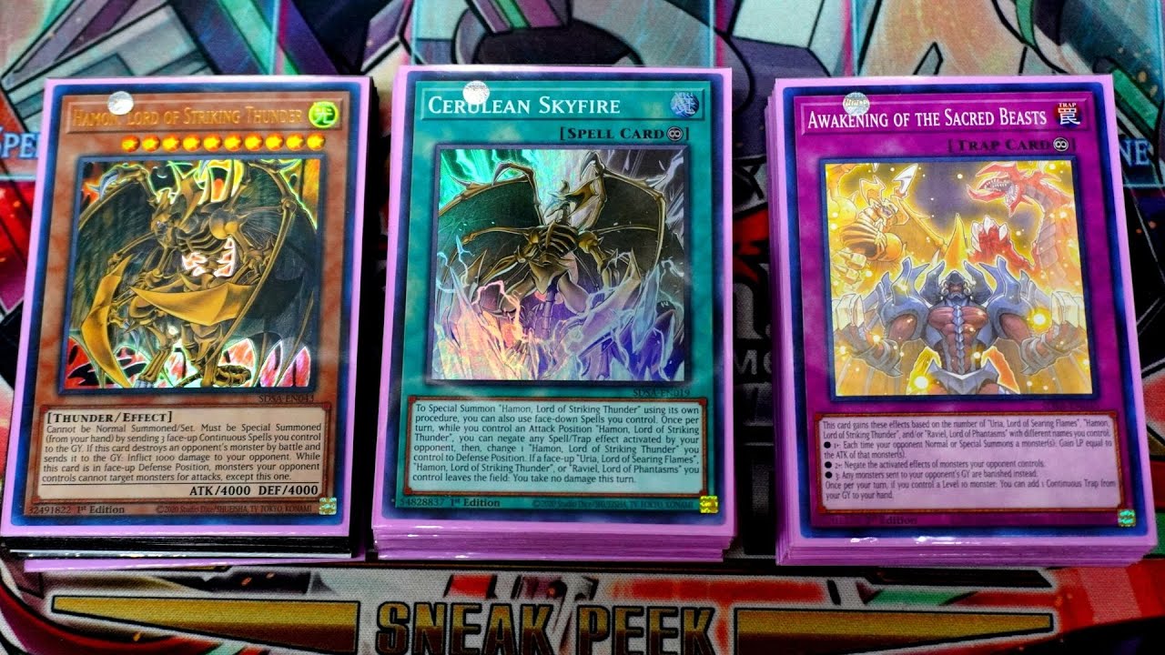 Sacred Beast Deck Profile Yugioh 2020 Structure Sacred Beasts