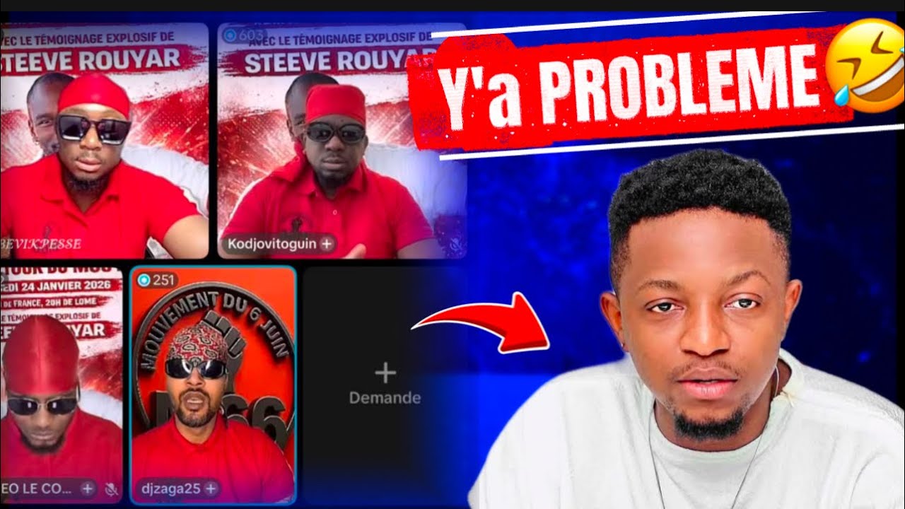 ZAGA BAMBO A PROPOS HOUSE OF CHALLENGE AU TOGO, M66 SUR ISHOWSPEED