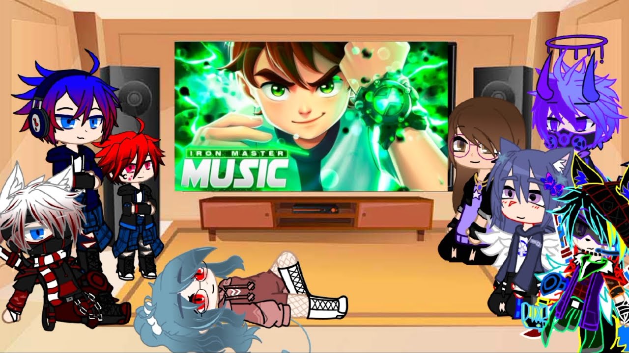Eu e amigos reagindo ao Rap do Ben 10 o portador do Omnitrix (Remake)