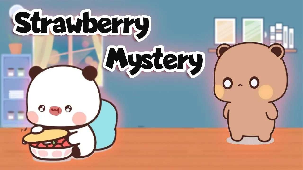 Bubu is Strawberry thief ? || Goma Peach | Milkmoachabear | Cute Couple || Animation || Shorts