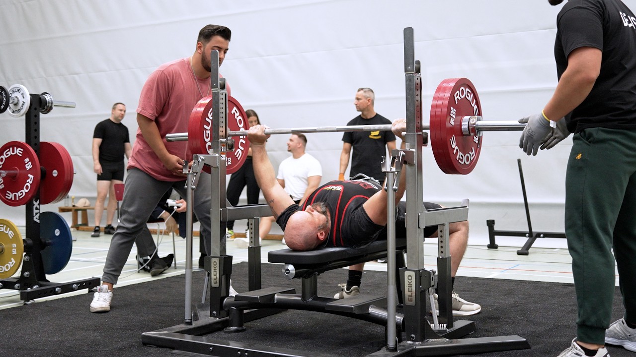 Bench Press - Powerlifting Bezirksmeisterschaft BW-