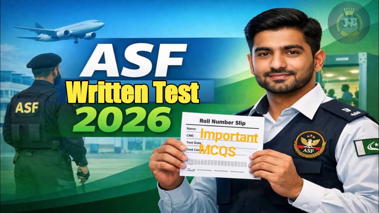 ASF Test Preparation 2026 | Important Most Repeated Mcqs | Assistant , UDC , LDC