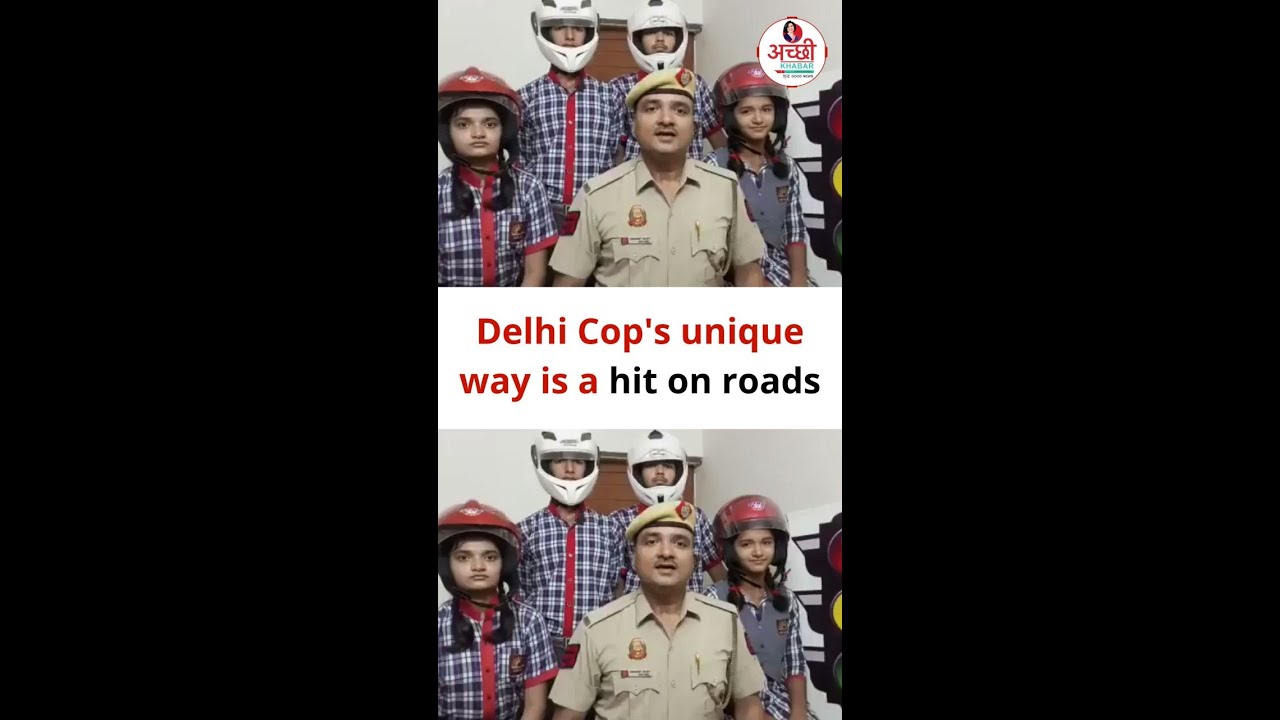 This Delhi Cop is rapping his way to fame #shorts