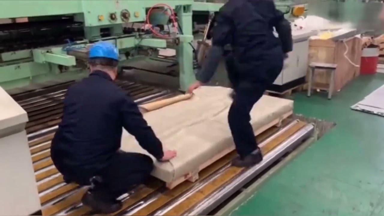 How  to do a packing of stainless steel perforated sheet