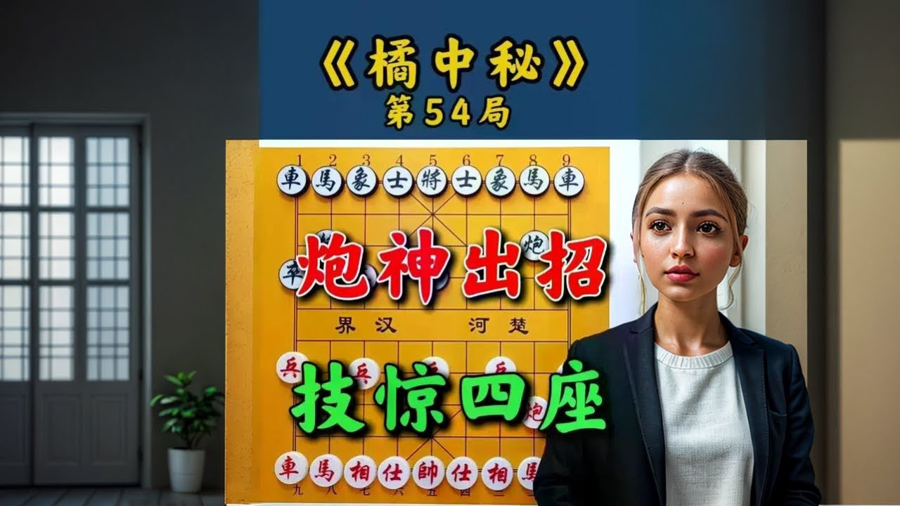 《单提马破解魔术》技惊四座的妙局设计，让你秒变炮术大师！ #象棋高手 #高手过招 #下棋 #抖音创作季