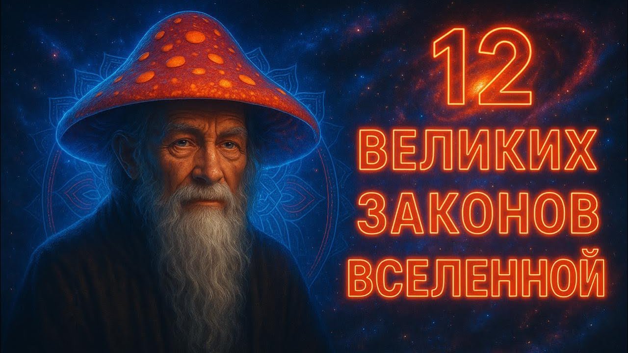 Дедушка Мухомор: 12 законов Вселенной, которые меняют жизнь