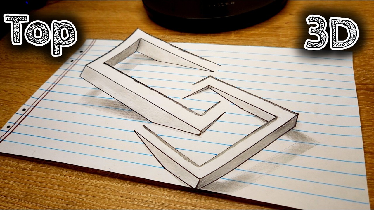 Cool 3D drawing 
