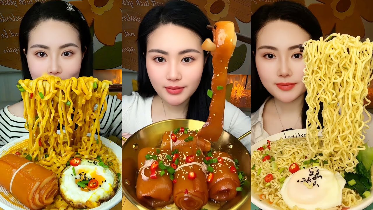 MUKBANG SPICY CHINESE FOOD 먹방 | 중국먹방 매운 | 매운삼겹살 먹방모음 | 중국당면 치킨 | 불닭밥/치킨카레/두부카레 | 중국가정식 먹방 | 중국음식 레시피