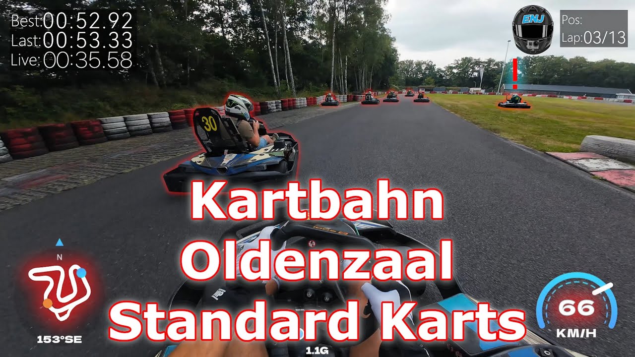Kartbaan Oldenzaal Standardkarts | Viel Verkehr