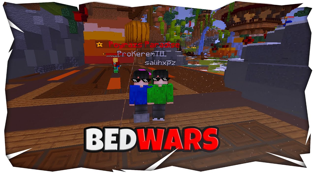 Özel Birisiyle Bedwars Oynadım! | Minecraft Bedwars