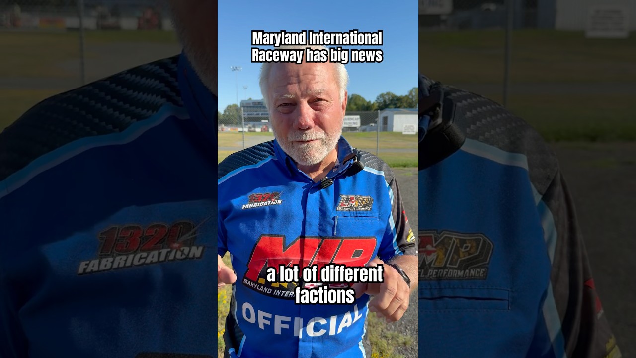 Maryland International Raceway Has Big News!