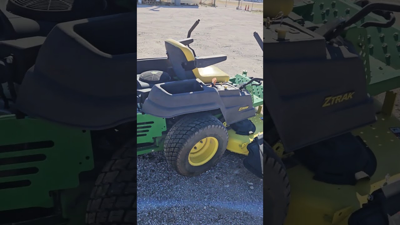 JOHN DEERE ZTRAK MOWER Z525E -GREEN- FORT HOOD