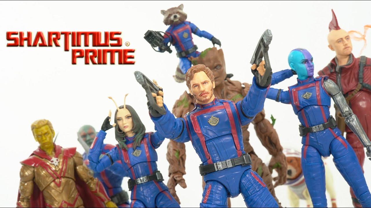 Marvel Legends Guardians of the Galaxy Vol 3 Cosmo BAF Wave Hasbro Action Figure Review