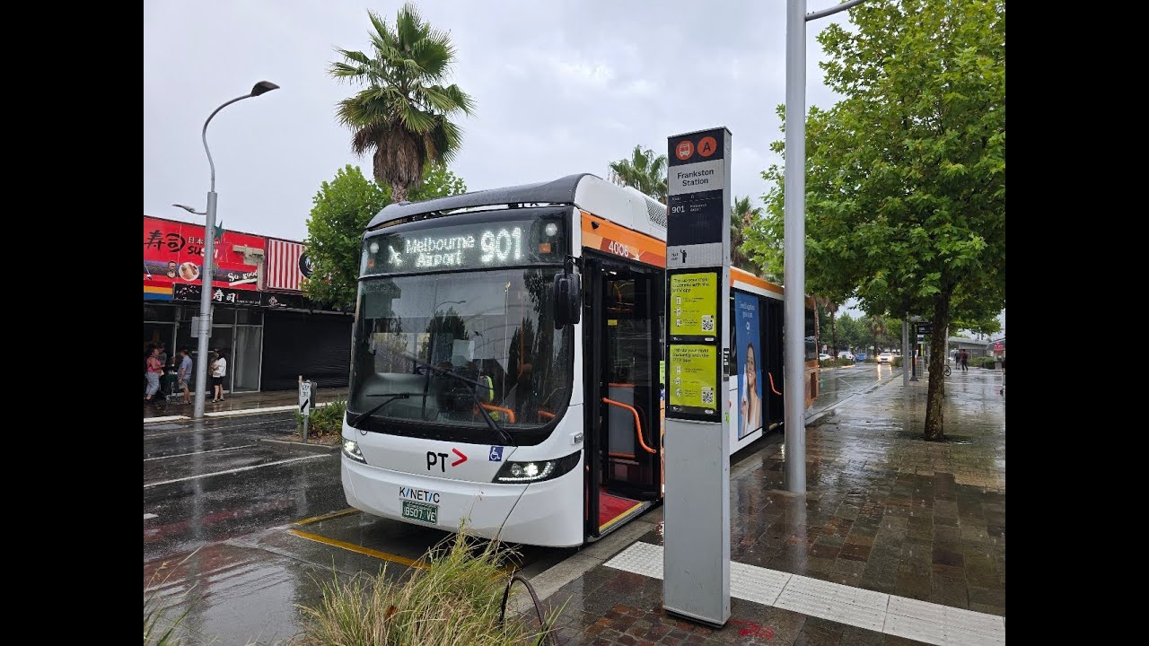 Kinetic Keysborough 4006 on Route 901 (Frankston - Melbourne Airport)